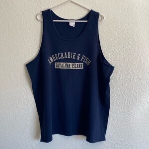 Abercrombie and Fish Catalina Island 100% Cotton Tank Top